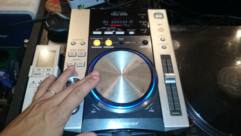 CDJ-200の修理 (ジョグダイアル) - 澤崎工務店のブログ CDJ-200の修理 (ジョグダイアル) - 澤崎工務店のブログ